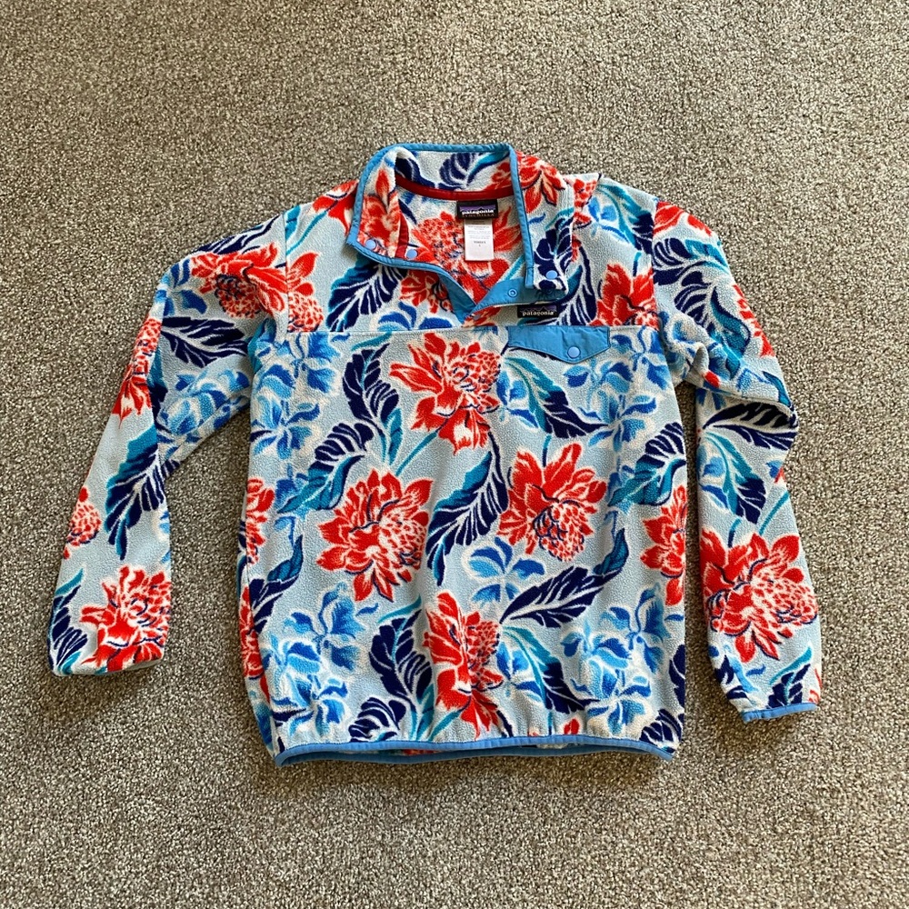 Patagonia Hawaiian Print Synchilla Fleece